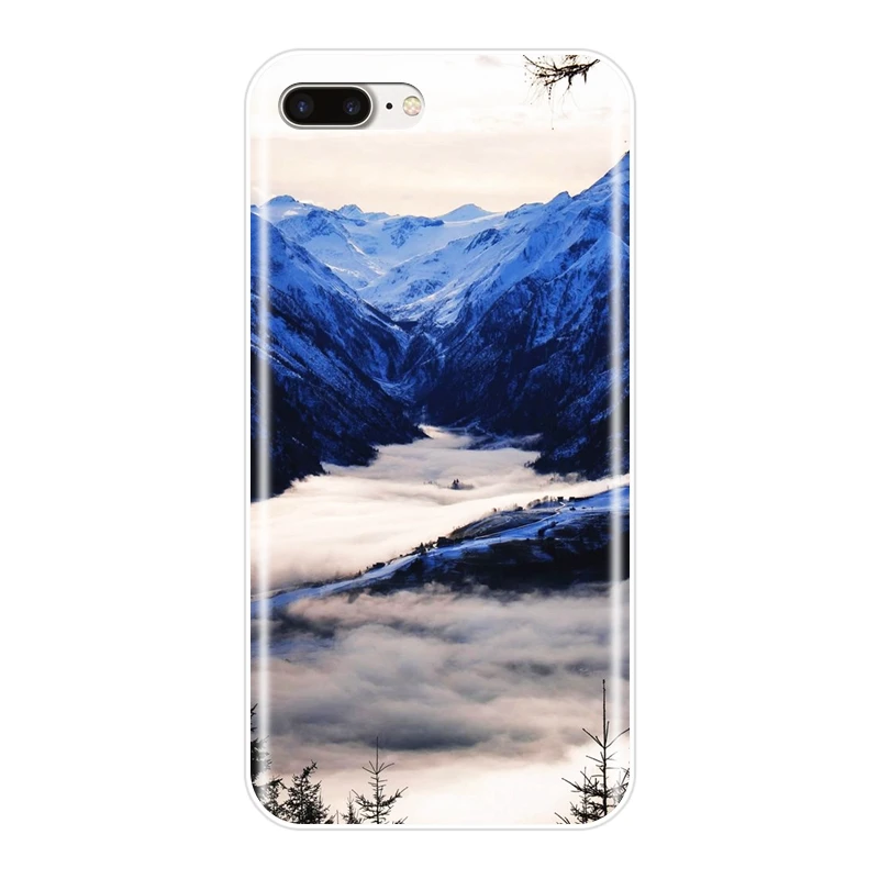 Задняя крышка из ТПУ для iPhone X XR XS MAX 8 7 6 S мягкий силиконовый чехол телефона с