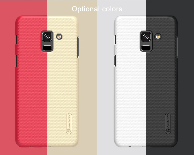 Чехол для samsung Galaxy A6 A8 Plus чехол для samsung Galaxy A6+ A8+ NILLKIN матовая защитная задняя крышка Матовый Бампер Чехол