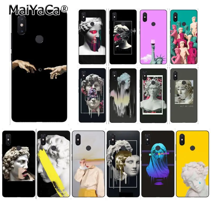 

MaiYaCa Vintage Plaster Statue David Art Printing Phone Case for Xiaomi Mi 6 Mix2 Mix2S Note3 8 8SE Redmi 5 5Plus Note4 4X Note5