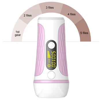 

50W Flashes Handheld Laser Epilator Facial Epilator Whole Body Laser No pain Permanent Hair Removal Device Hair Remover Machines