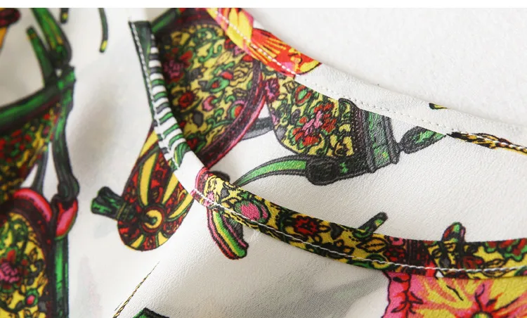 Женская Летняя шелковая блузка с круглым вырезом и коротким рукавом офисная OL Повседневная блуза из натурального шелка базовая летняя рубашка Топы с принтом из натурального шелка