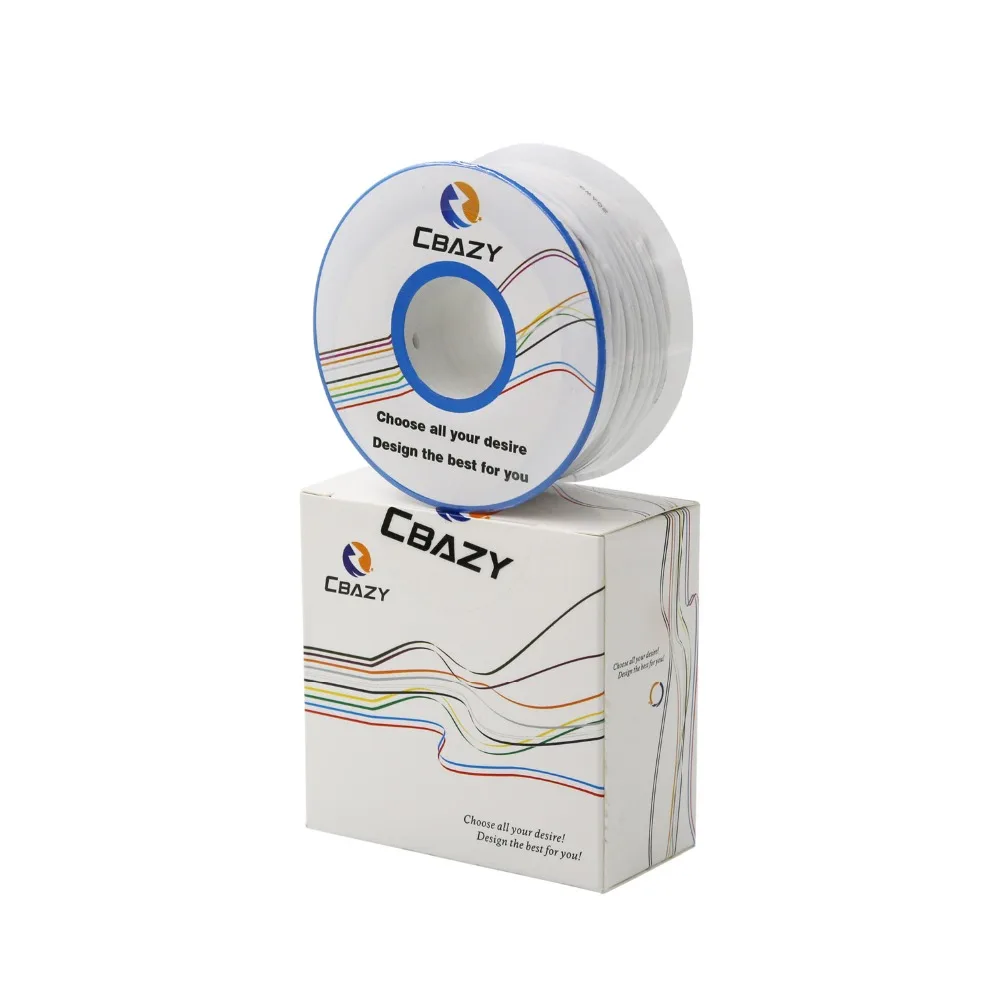 CBAZY силиконовый 22AWG 25 м гибкий провод и кабель многожильный из луженой меди 10