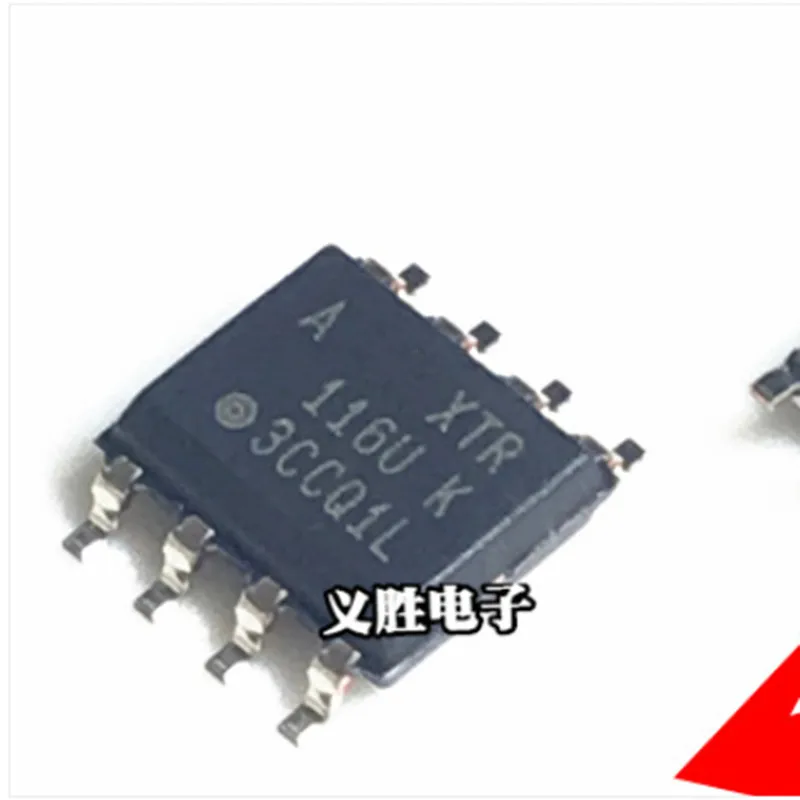 

10pcs/lot XTR116UA XTR116U XTR116 XTR116UK SOP-8 Current Loop Receiver Transmitter IC