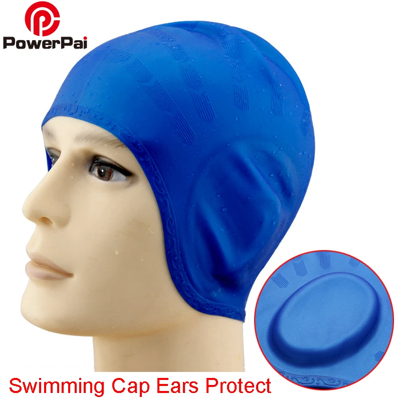 Long Hair Swim Cap Silicone Swimming Professional Swimming Cap