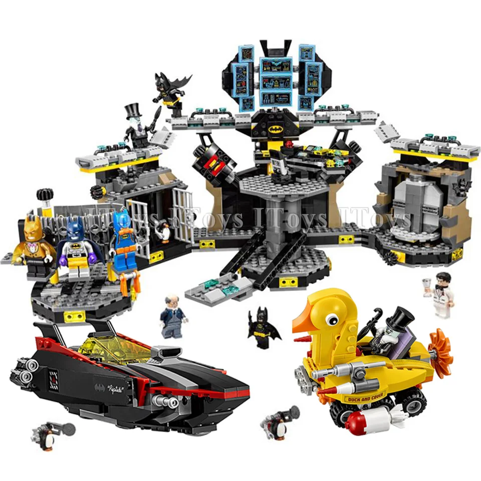 

70909 Batman Movie Model Building Blocks 1047 Pcs Bricks Super Heroes Boys Birthday Gifts Kids Educational Toys For Children