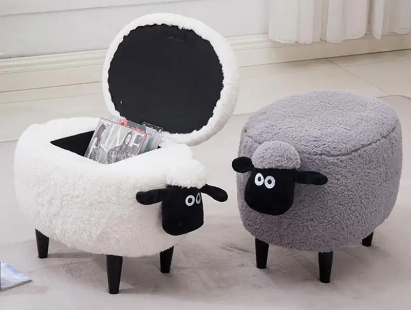 Children Wooden Animal Stool 6