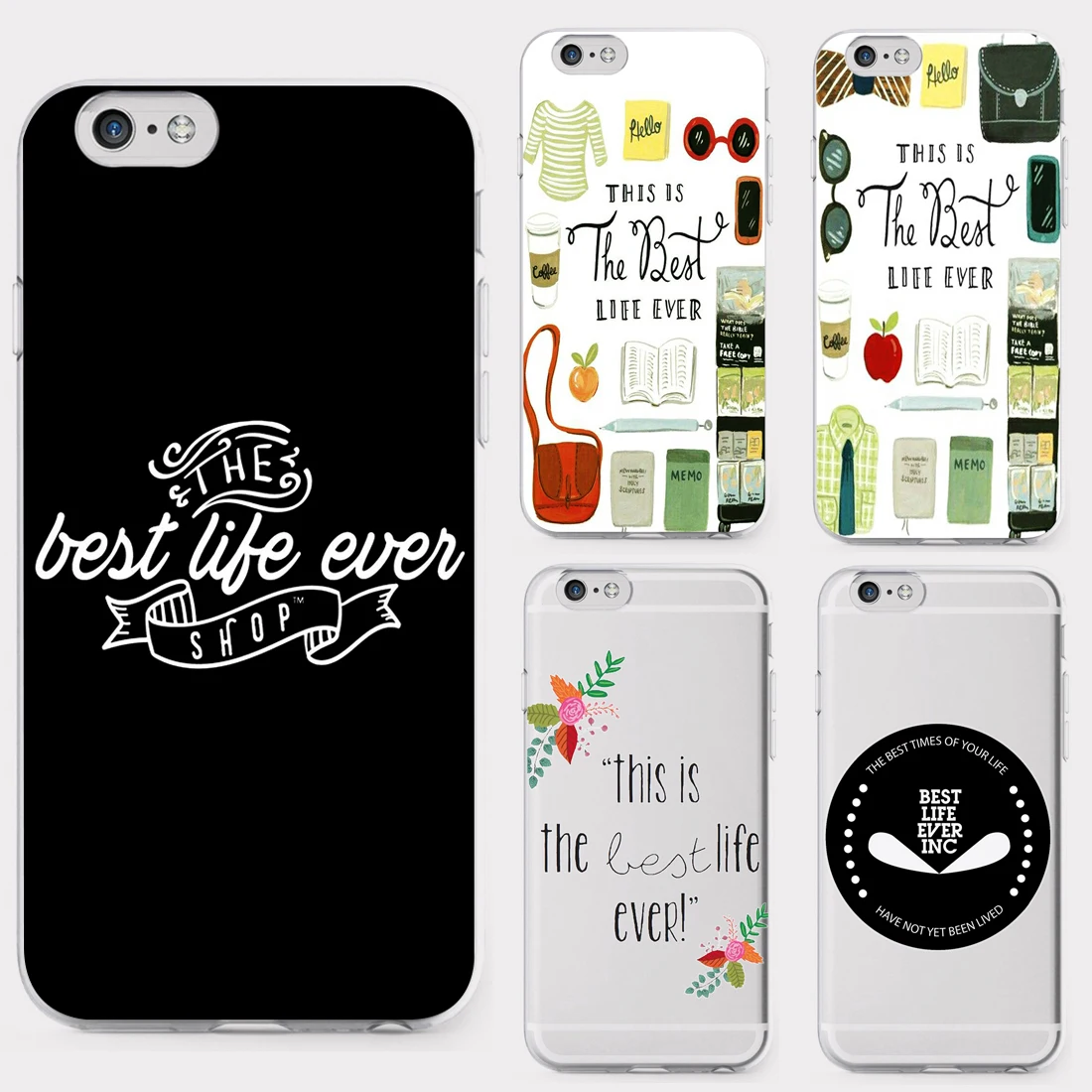 

DK The Best Life Ever Pioneer School Gift new soft Silicone clear Phone Case Cover For iPhone 6 6S 7 8 Plus 5S X XS XR XSMax