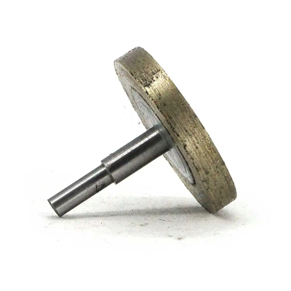 10pcs bronze bond diamond mounted point for agate granite stone tungsten carbide grinding T shape sintered grind head M012