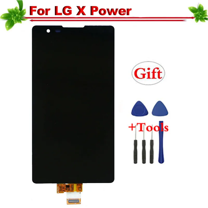 

100% Tested for LG X Power K220DS K220 LCD Display Touch Screen Digitizer Assembly Replacement for LG X Power K220 Display