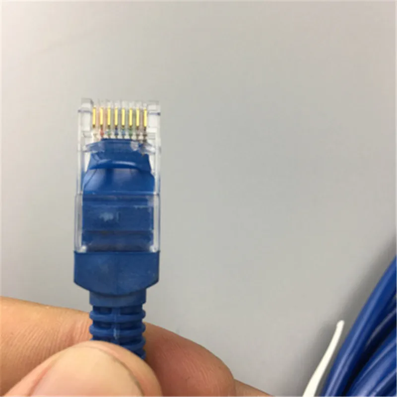 

1 meter super five network cable finished cable with crystal head mechanical suppression hro02