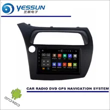 YESSUN Android автомобильный мультимедийный навигатор для Honda Civic 2006-2012 хэтчбек gps плеер Navi Радио стерео HD экран без CD DVD