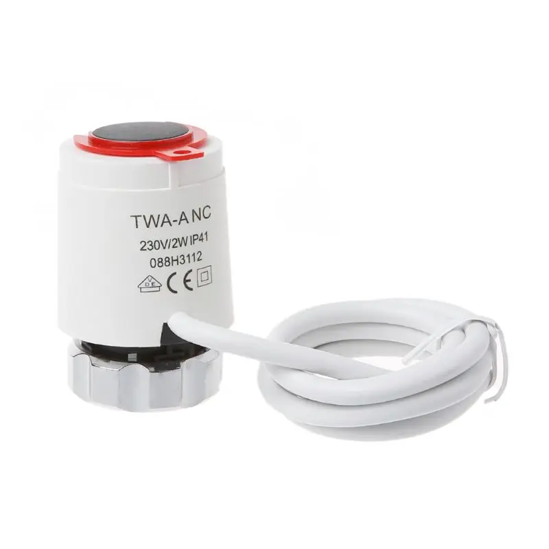 

230V Normally Closed Thermal Electric Actuator Flooring Heating System Water Separator For Manifold