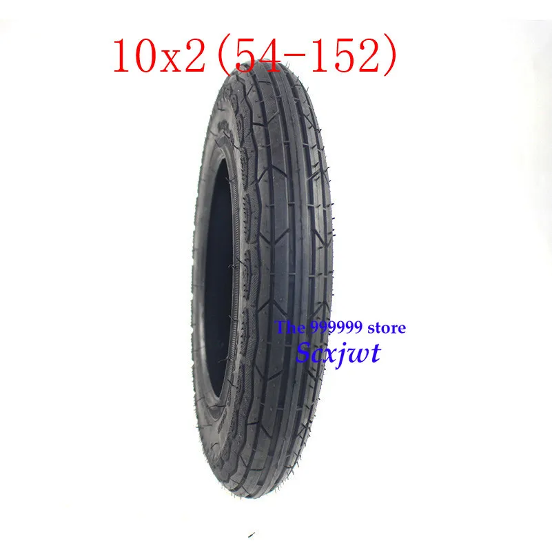 

10x2 tyre for Scooter Pram Stroller Kids Bike mini scooter with butyl inner tube good quality/Pneu 54-152 model