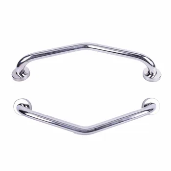 

304 Stainless Steel Bathtub Arm Safety Handle Bath Shower Grab Tub Bar Bathroom Wall Mount Handle Grip Toilet Bathtub Handrail