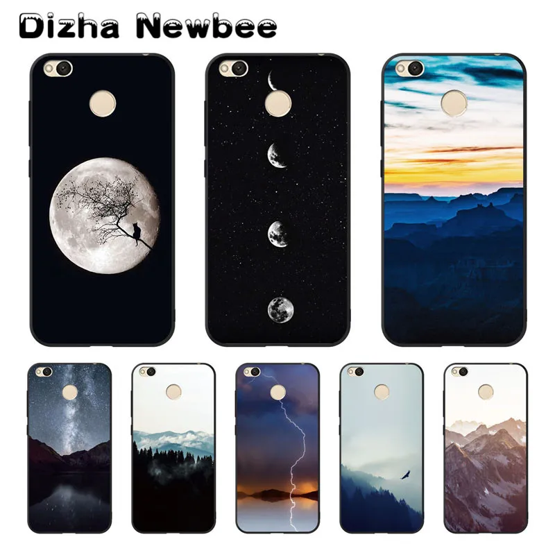 

case for xiaomi redmi 4x 4 pro note 4x mi 5s mi 6 5s plus cover Silicon Flowers plant Painting Soft TPU Back Phone Cover Coque