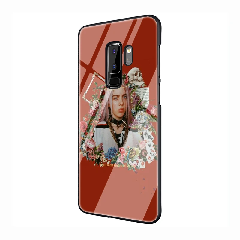 G6 Billie Eilish Халид прекрасный закаленное Стекло чехол для телефона для samsung Galaxy S7 край S8 S9 S10 Note 8, 9, 10, плюс A10 20 30 40 50 60 70 - Цвет: G6