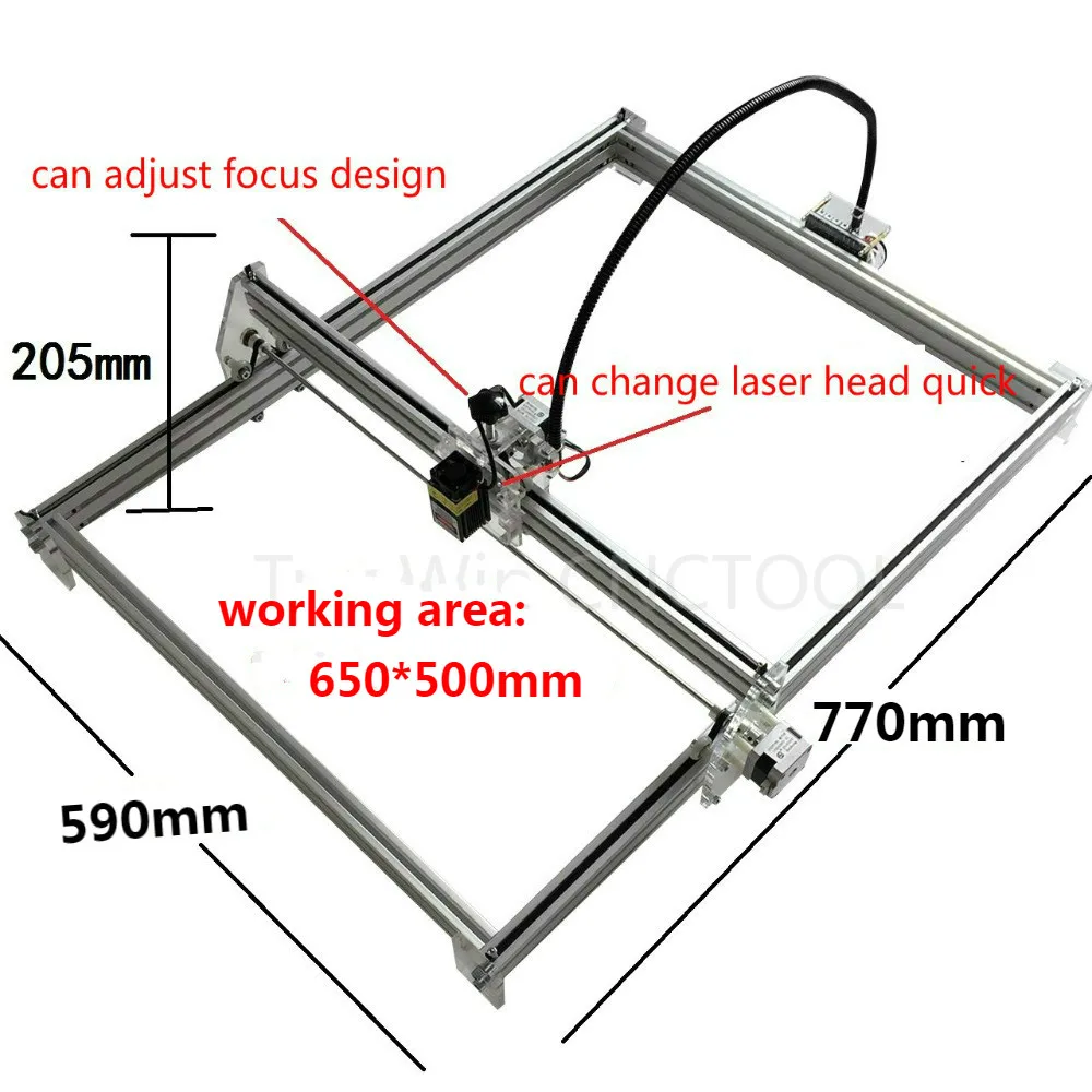 DIY CNC machine Laser  550 600mm