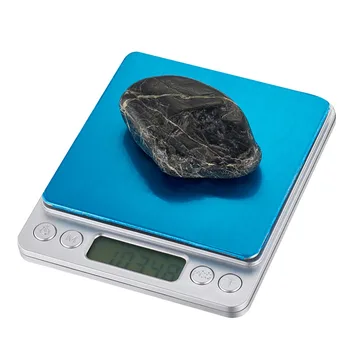 

Jewelry Tool,Rectangle Stainless Steel Mini Electronic Digital Pocket Scale, with Plastic,Stainless Steel Color 128x106x19mm F80