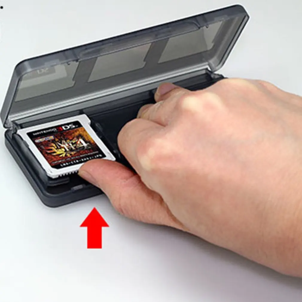 

6 in 1 Hard Plastic Storage Box Case Holder for Nintend DS 2DS New 3DS XL LL 3DSLL 3DSXL Game Cards