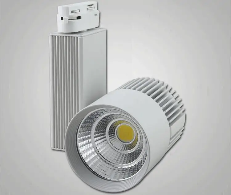 4 шт./лот 30 Вт AC110-240V NOVERTY COB LED железнодорожных путей, точечный светильник стены, прожектор Костюмы обувной магазин Освещение в помещении