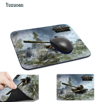 

Yuzuoan Hot 2018 World of tank Computer Mouse Pad Mousepads Decorate Your Desk Non-Skid Rubber Pad Not OverLock Edge Mouse Pad