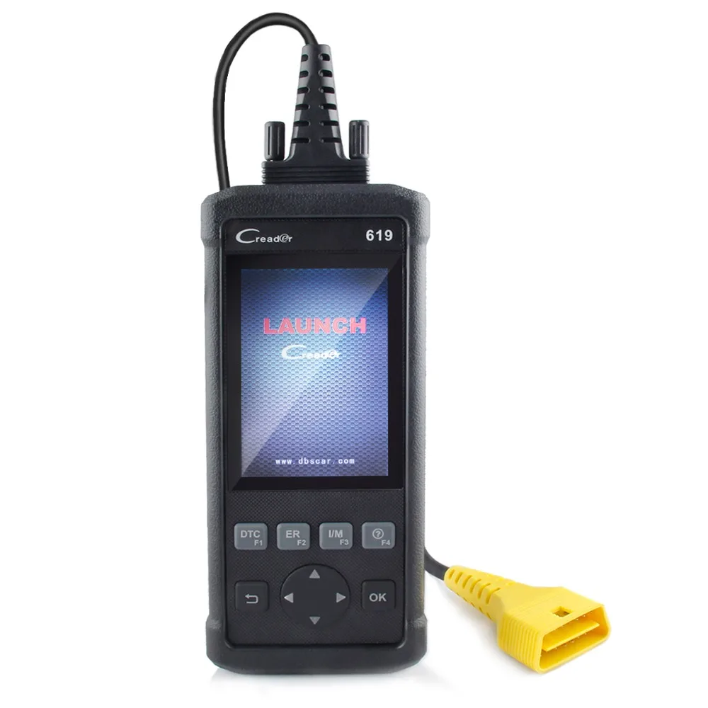 Оригинальный Launch Creader 619 OBD 2 Автомобильный диагностический сканер полный OBD2 EOBD