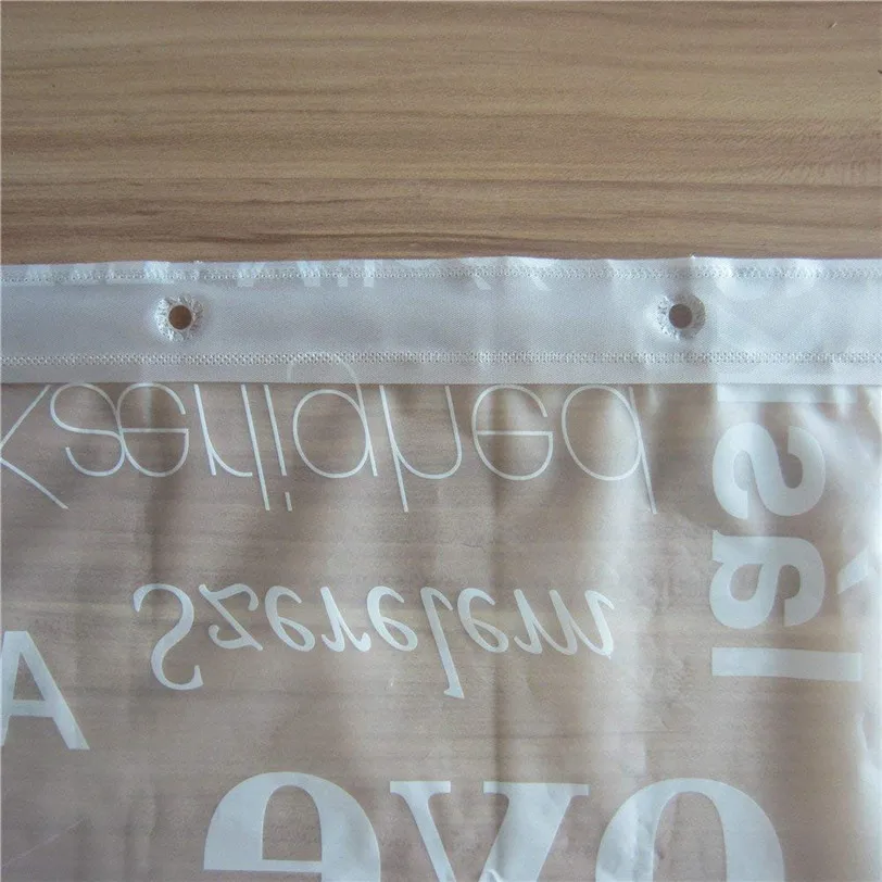 Original 180x180cm LOVE Clear Bath Shower Curtains For Bathroom Mold Resistant Waterproof With Hooks shower curtains