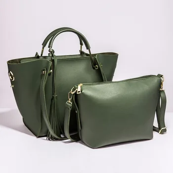 

SGARR Small PU Leather Women Handbags Luxury Designer Shoulder Bag Women 2 Pieces Set Crossbody Bags New Fashion Casual Tote Bag