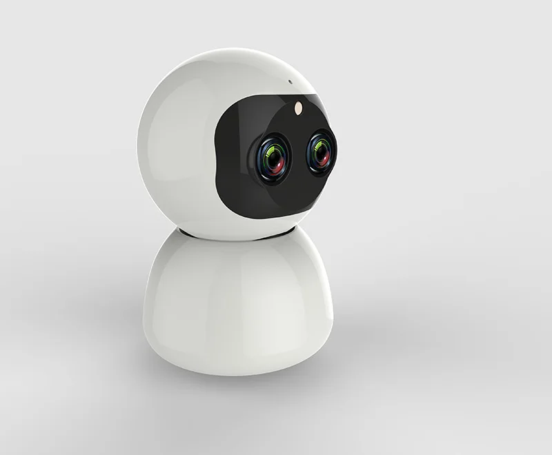 Wireless Remote WIFI Camera IP Cam Baby Child Plush Monitor Intercom H.264 IR Night Vision Wide Angle 180 Degree Panoramic Camer