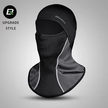 Rockbros зимняя велосипедная шапка противотуманная Шляпа Ветрозащитный головной убор открытый термальный теплый шарф катание на лыжах рыбалка катание Балаклава