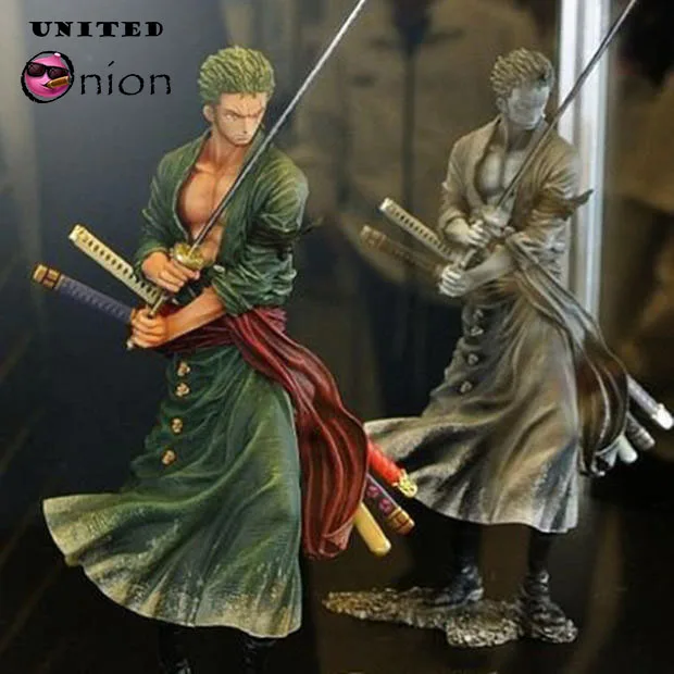 

20cm ONE PIECE ONEPIECE Roronoa Zoro action figure model toy Anime Cartoon xmas gift collection free Electronic Pets