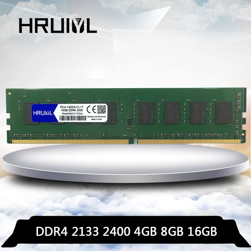 Оперативная память HRUIYL DDR4 8 гб 4 16 2133 мгц 2400 dimm для настольных пк материнская плата