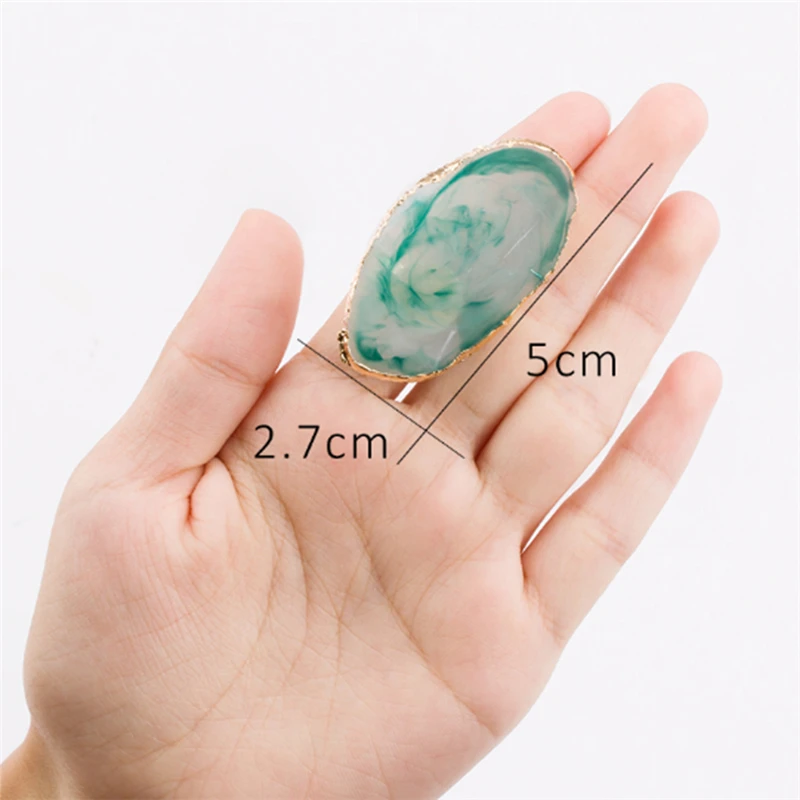 1 шт мини ногтей кольцо с палитрой УФ гель лак палец для дизайна ногтей кольцо пластина смолы камень цвет лак для ногтей смешивание палитра 4 цвета