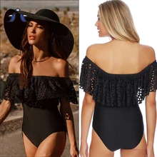 Одна деталь Купальник Монокини Купальники женские Badpak стрингов весь купальный костюм рюшами сплошной цвет push up Купальщица купальник женский купальник женский раздельный купальник женский купальник слитный