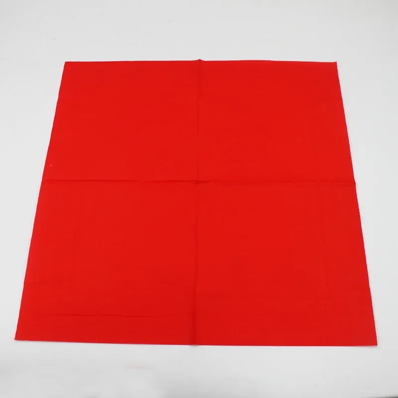 [Rainloong] набор термопластичных Цвет Праздничная бумажная салфетка& вечерние однотонные тканевая салфетка 33*33 см 1 упак./лот