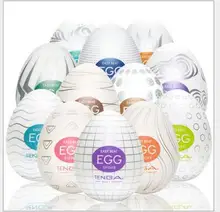 6 pcs Original TENGA Egg Male Masturbator For Man Sex Pocket Realistic Vagina Japan Silicone Egg With Lubricant Sex Toys For Men