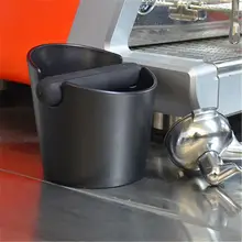 

ABS Coffee Knock Box Espresso Grounds Container Residue For Barista With Handle Coffee Residue Bucket Grind Waste Bin