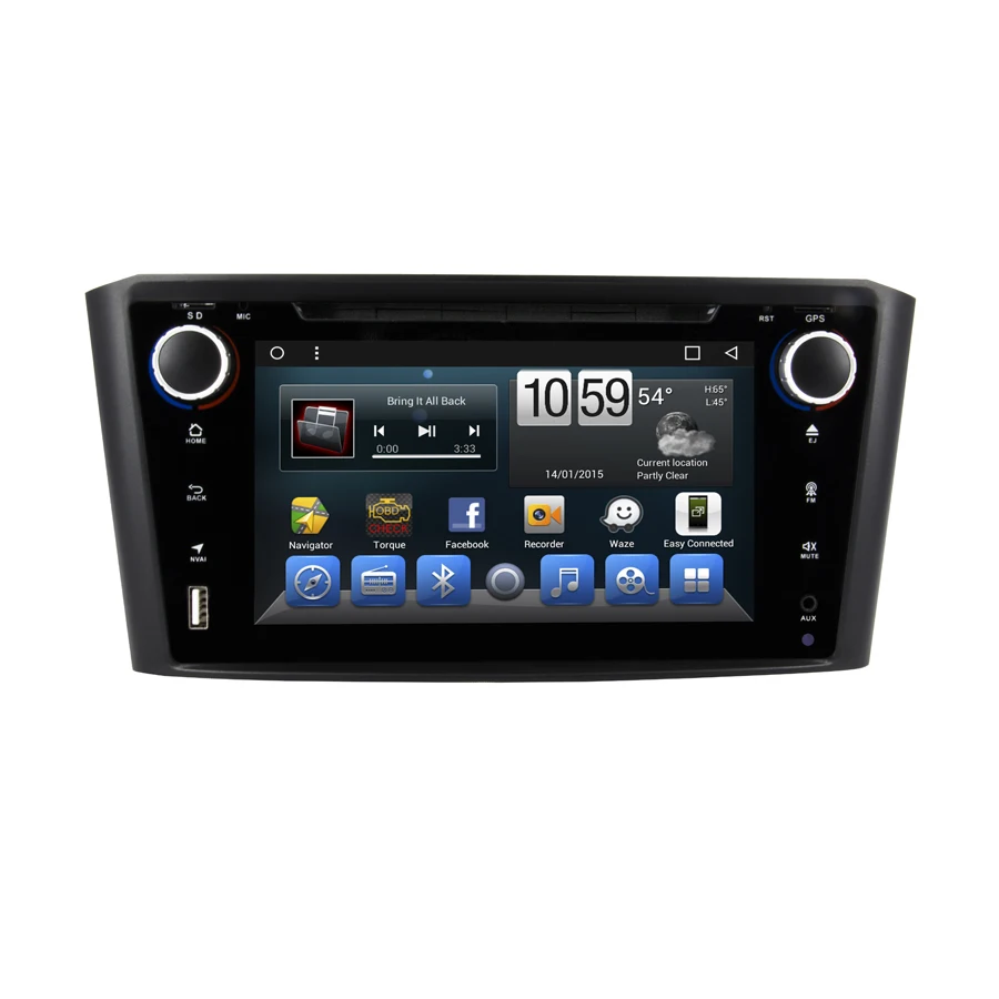 Navirider dvd-плеер автомобиля для Toyota Avensis 2008 8-ядерный android 8.1.0 Автомобильный gps мультимедиа головное устройство стерео магнитофон