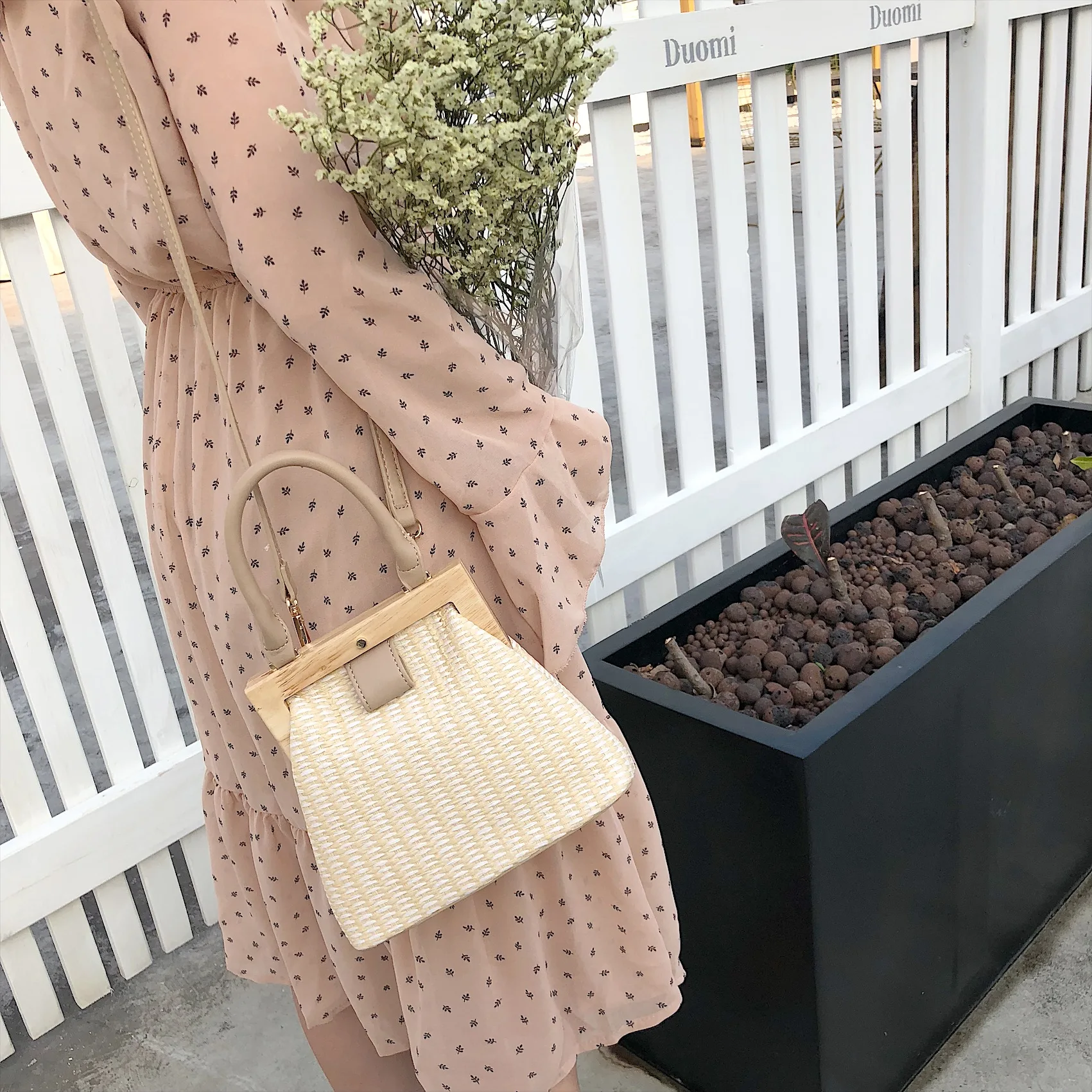 Винтаж деревянная ручка ткачество соломенные сумки для женщин сумки на плечо Дамы богемный Летний Пляжный ручной сумки для женщин