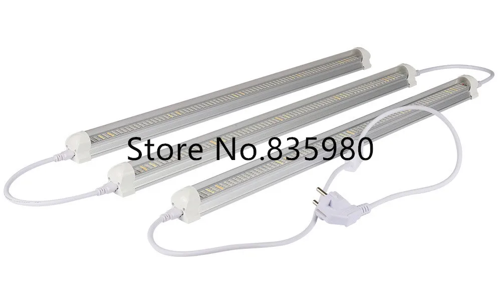 (3 шт./лот) 120 см/90 см/60 см T8 светодио дный Grow Light Tube integrated растет бар для комнатных растений парниковых гидропоники Системы расти палатка