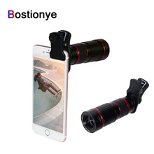 

Bostionye 18X Clip type Telephoto Telescope Camera Phone Smart Phone Zoom Lens for iPhone Samsung Galaxy and most Android Phones