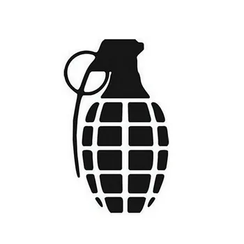 

10*17CM GRENADE Car Sticker Small Bomb Fun And Decorative Stickers Motorcycle Car Decals C2-0046