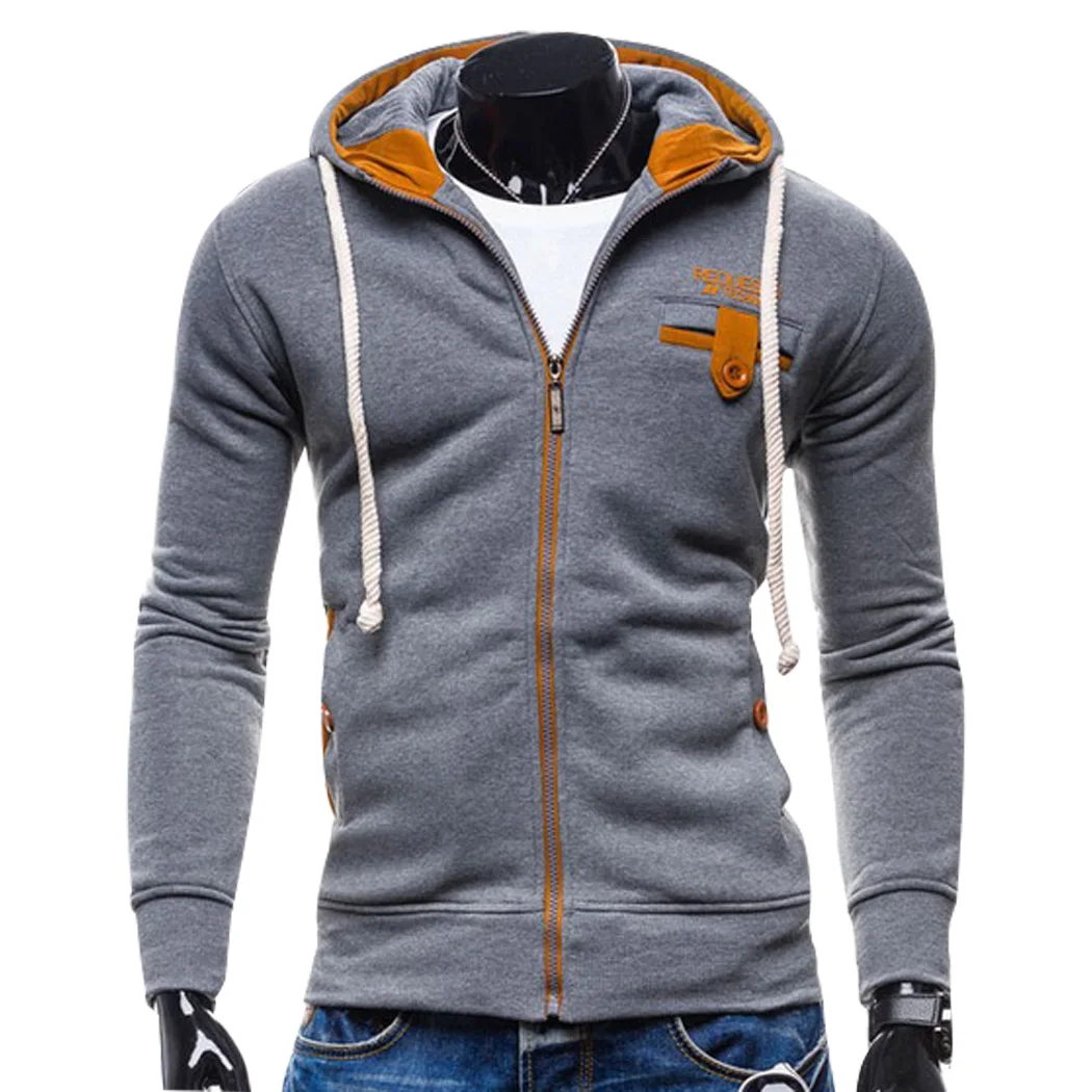 Fashion Mens Sportswear College Baseball Hoodies Men