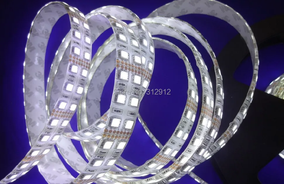 

5m 5050 smd 120leds/m led flexible strip,DC12V input;waterproof by silicon coating,IP65