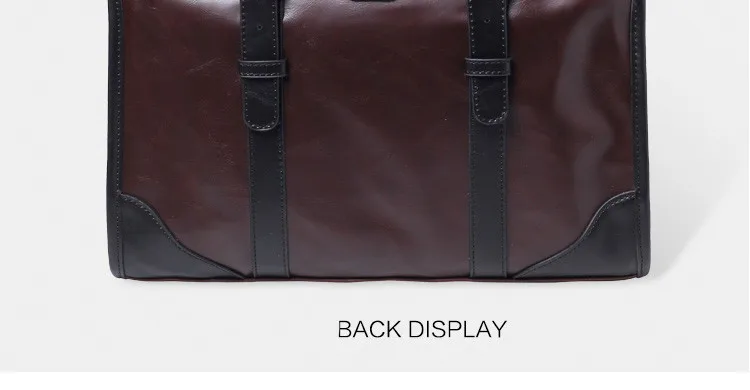 Новый роскошный мужской портфель кожаный портфель бизнес сумка мужская сумка Tote Сумочка