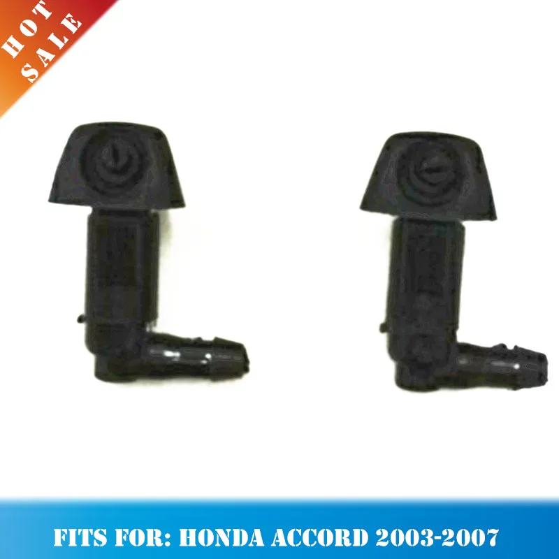 2 шт сопло омывателя ветрового стекла Подходит для Honda Accord 2003-2007 OEM: 76815-SDA-A11