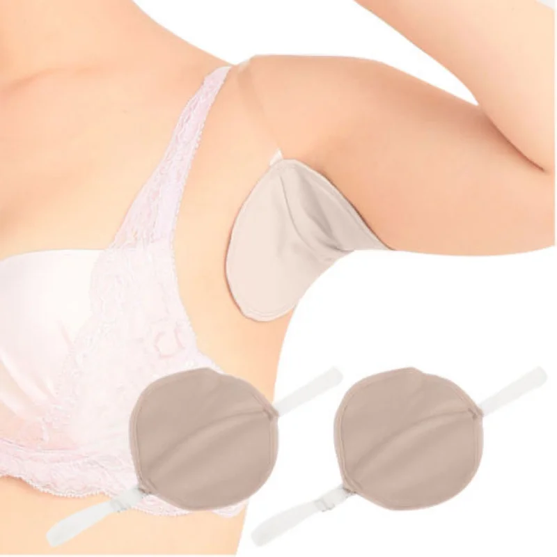 

Shellhard 1pair Underarm Sweat Shield Pad Washable Armpit Sweat Guard Shoulder Strap for Sweat Absorbing Tool