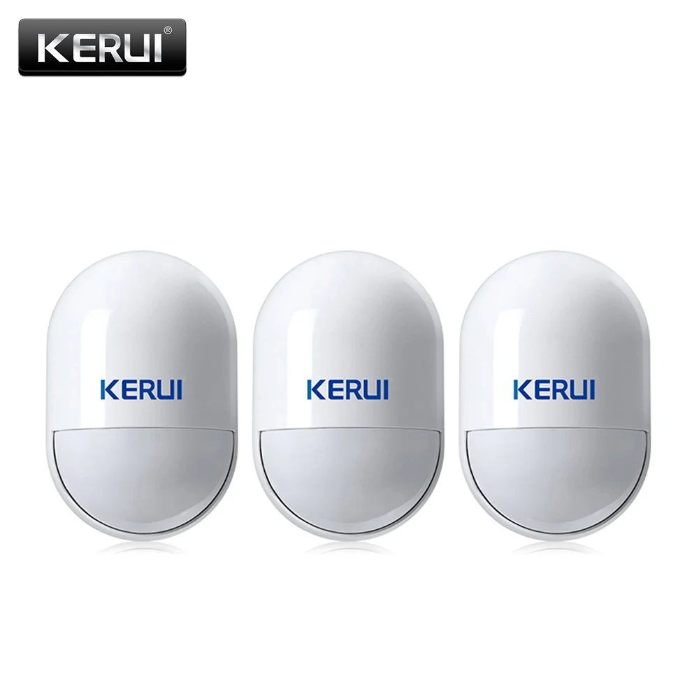 bilder für 3 teile/5 teile KERUI Drahtlose PIR Detektor Infrarot-detektor für Home Security GSM Alarmanlagen 433 MHz PIR Bewegungssensor innen bilder für 3 teile/5 teile KERUI Drahtlose PIR Detektor Infrarot-detektor für Home Security GSM Alarmanlagen 433 MHz PIR Bewegungssensor innen