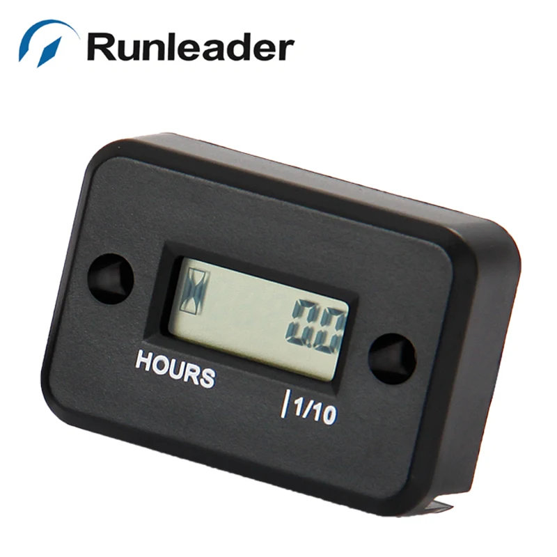 

Runleader RL-HM006A Small Engine Hour Meter for motocross snowmobile ATV mower bed edger aerator gasoline engine
