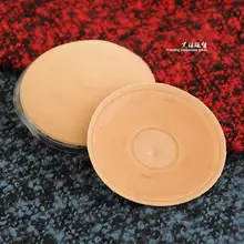 Летний стиль супер интимный аксессуар соска пасти ткань лицо соска крышка грудь наклейки для груди черный/бежевый